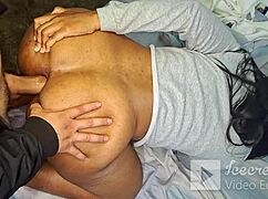 morena mit super körper schreit vor lust bei meinem ganzen schwanz, ich spanne ihren riesigen ebony-arsch