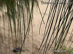 I Took This Cute White Girl To The Woods And Got A Greedy Blowjob Until She Milked My Big Cock