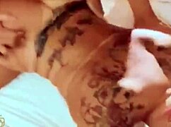 Cassiana costa rides with anal plug in cowgirl position