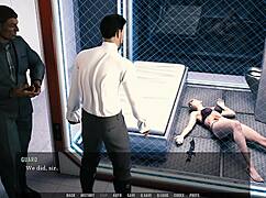 Hot banging with an ebony goddess in sexy outfit