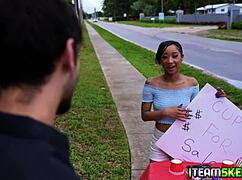 pervert stud fucks sexy teen 18+ alicia reigns on his couch