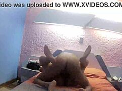 멕시코 아마추어 캐스팅에서 구부려서 자지 빨아