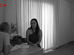 brunette teen charlotte vale swallows a huge load after intense session