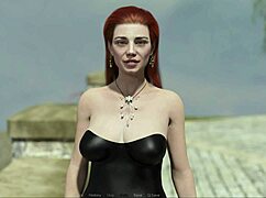 Redhead Enjoys After Party Fun