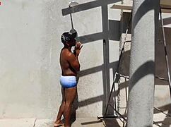 Момичето от барбекюто не устоя на моя колбас в бразилския й задник