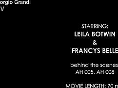 behind the scenes ahb002 leila botwin francys belle gagging blowjob farting roleplay ass to mouth double backstage asshole gaping ball licking