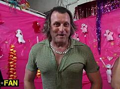 Beverly Paige and Nikki Sexx in a WILD SEX PARTY with huge tits!