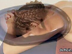 Pretty Sweetie Gapes Yummy Twat. She Gets Deflorated and I’m Shook Seeing It Happen!