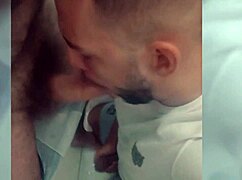 Damn! He paid me to suck him in the gym locker!