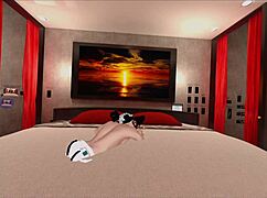 Fox meets fox in a wild encounter on 04-12-2023.