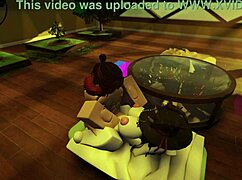 Mi suscriptor no paraba de rogar por acción en condo de Roblox. Finalmente cedí y la taladré duro 😈