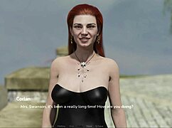 Redhead Enjoys After Party Fun