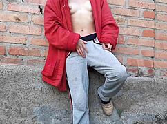 Masturbating in garden until neighbors notice 😏