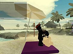 와 젖은 다리로 몬스터 자지 미친 도기스타일 타기! 😜