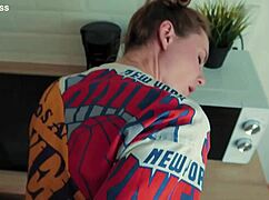 intense workout with step sister elena ross in wild trailer with subtitles