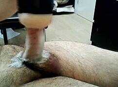 why do you shoot multiple foamy cumshots during solo masturbation?