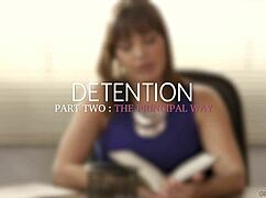 i'm in detention with samantha rone for double penetration fun