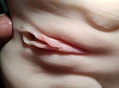 crisp close-ups of double penetration with a real fuck doll.
