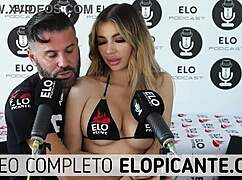 Elo Podcast Spanks Veve Valencia Hard with a Paddle