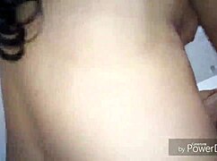 My cock stretches her small, tight pussy to the limit.