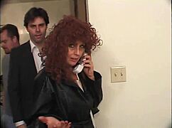 Oh wow, my step grandma’s a total whore riding hard in stockings!