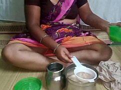 Wow, Aunty Goes Hardcore with Stepbrother's Hairy Pussy Show!