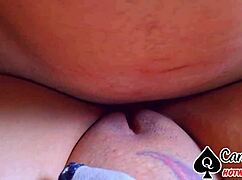 Ever seen a neighbor's juicy pussy creampied like this before?