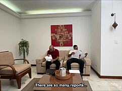 Curvy boss Silvana Lee seduces her employee with sex