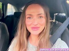 Auto Userdate Fail - Deutsche Studentin Squirtet Im Auto!