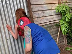 it was quick but i punched the arm in her ass sex doll