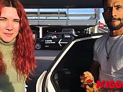 Lilly Brans Visits Madrid, First Stop A Black Cock!