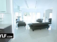 Mylf - Mature Syren De Mer Blindfolded, Tied to Bed, Sucks Strange Horny Dick.