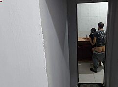 Wife sneaks around with the plumber for a dirty hookup