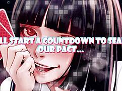 Jabami yumeko exposes cheating and submits you in femdom joi dice game