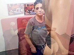 my friend teases me with his pink ass, leading to bareback anal orgasm?