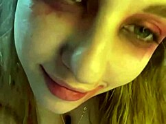 Ever tried anal close up with a huge dildo double?