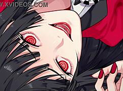 Jabami yumeko exposes cheating and submits you in femdom joi dice game