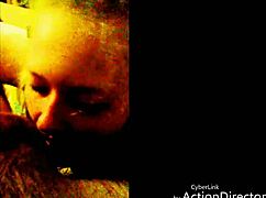 Blondynka z wielkimi cyckami, ssij mi kutasa i wal konia