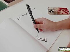 Ever seen a shy student take anal from her teacher at home?