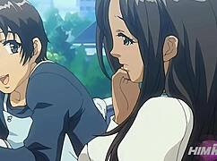 wow, this hentai babe squirts cum everywhere after a monster blowjob 😍