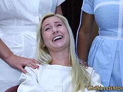 Redhead Lesbian Babe Eaten Out!