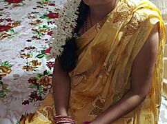 nightlong banging with brother mistaken for devar in hindi voice. public first time