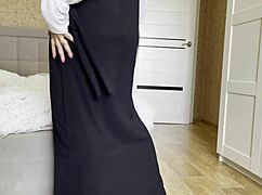 아랍 스텝맘 내 자지 갈구해서 젖은 보지에 깊숙이 넣었어 😍