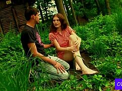 Karolina and Evzen sneak a hot session in the dorm with roommates around. Their first homemade video gets wild!