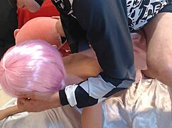 man, went for private class but ended givin it in her ass with sex doll!