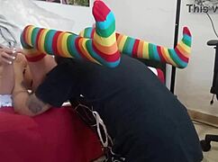 Craving Every Inch of That Loirinha Sex Toy in My Ass