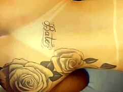 Latina in lingerie gets licked.