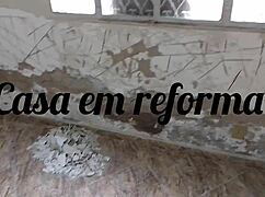 Muscular tattooed woman offers ass and pussy to landlord