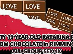 matt drills katarina's pussy hard while squeezing her massive natural tits.