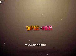 Is that piss drenching her blonde mouth?